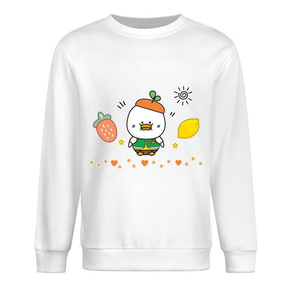 Front Patterned Long Sleeve TopIndoor ComfortFit