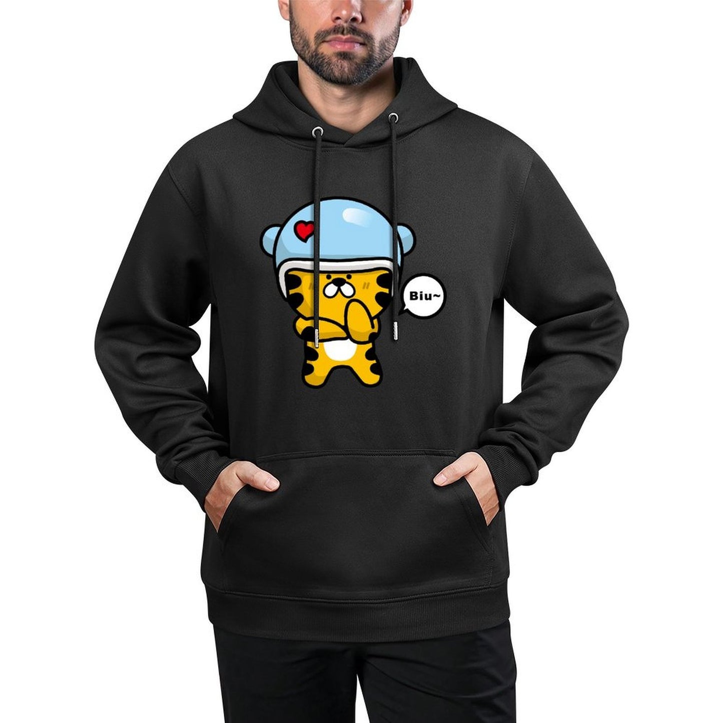 TrueComfort Crewneck Front Graphic Hoodies