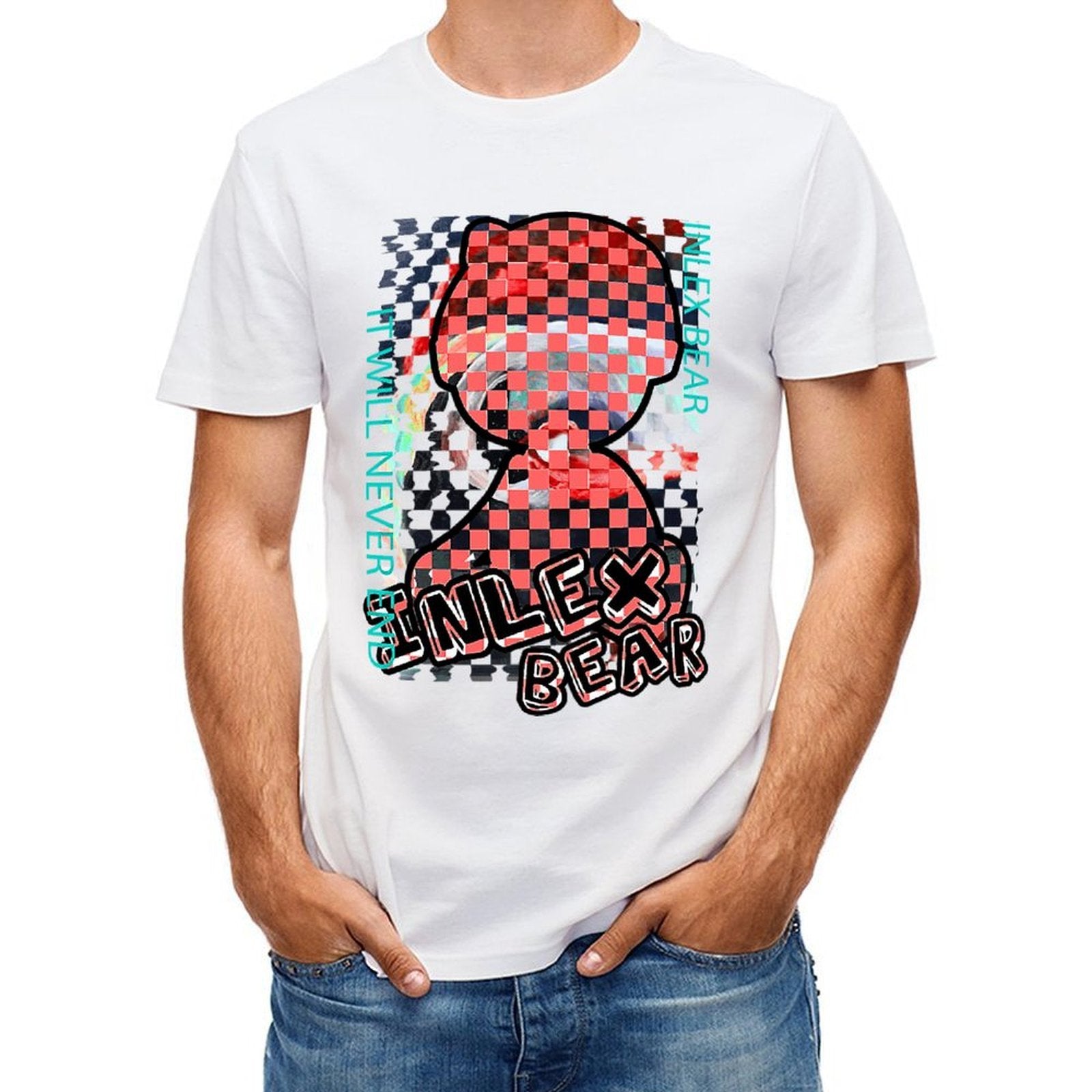 Inlex Bear T-shirtsSoftFeel Moisture-Wicking T-Shirt