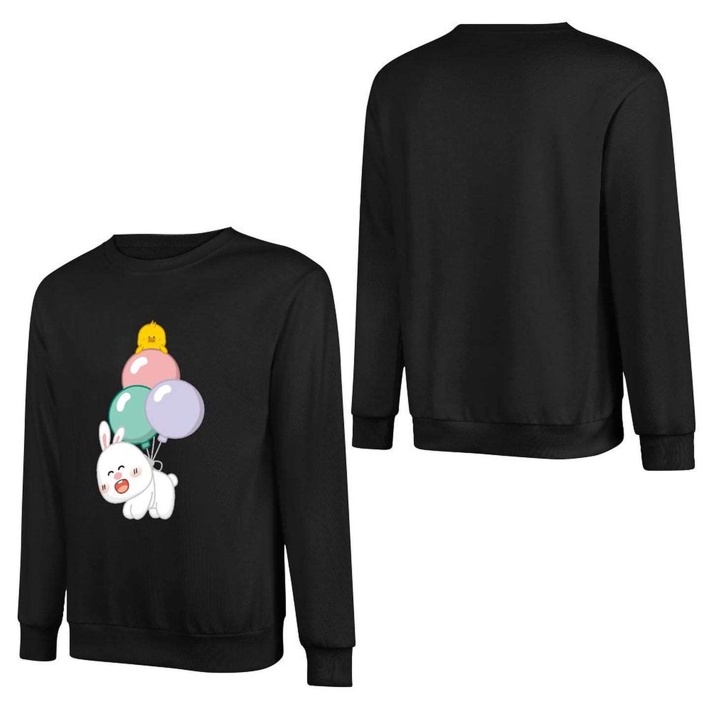 Front Patterned Long Sleeve TopUrban EssentialFit