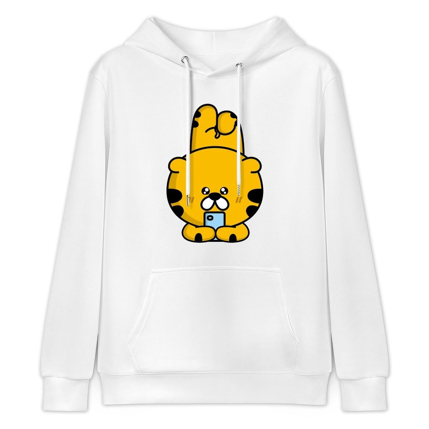 Crew Neck Standard Front Graphic Hoodies