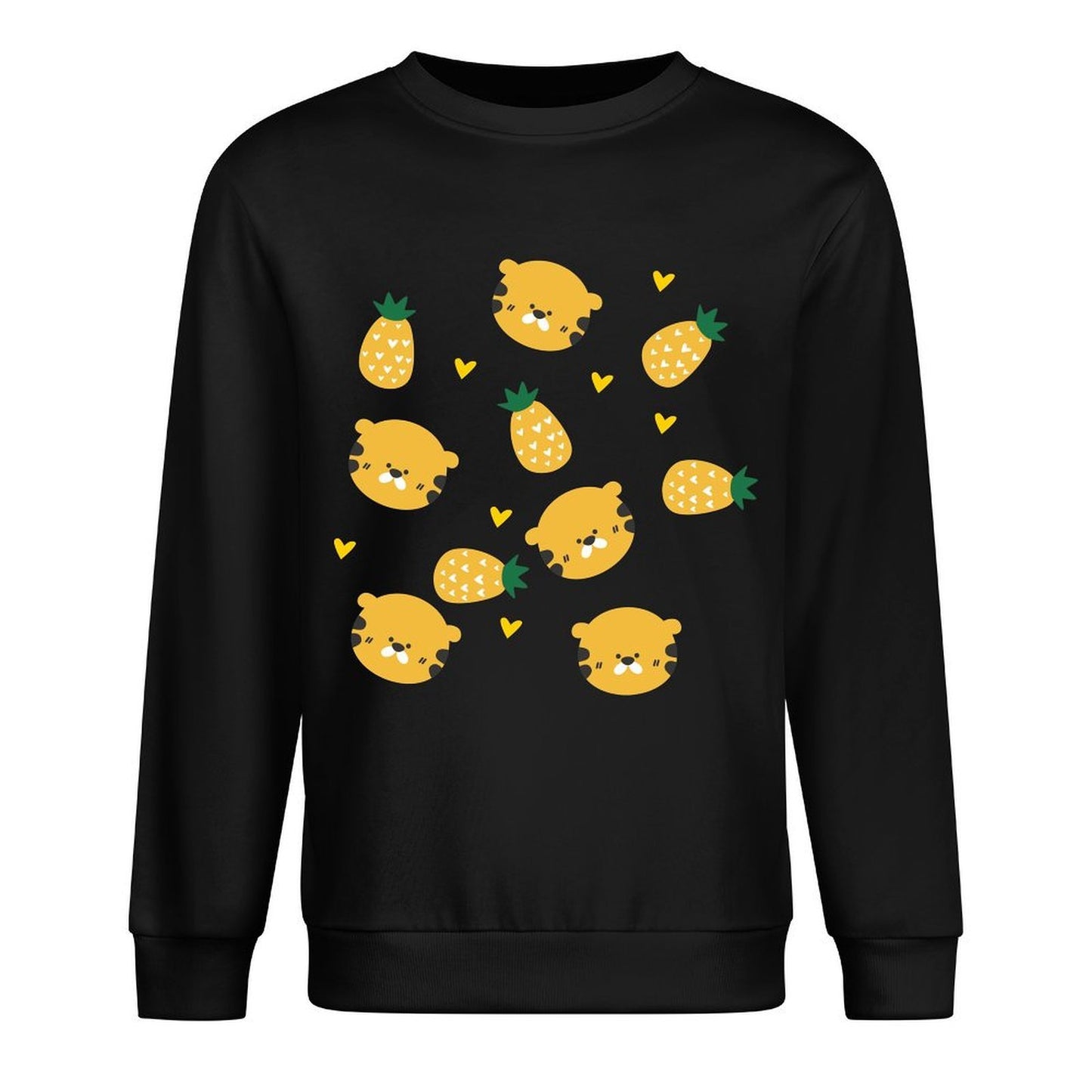 Front Patterned Long Sleeve TopEverydayComfort Long Lasting