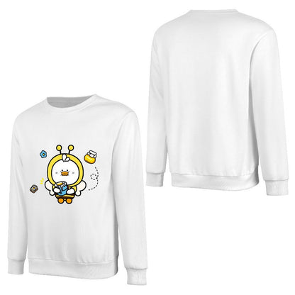 Front Patterned Long Sleeve TopSoftFeel YearRound