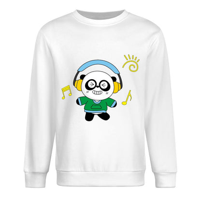 Front Patterned Long Sleeve TopCleanCut Relaxed Fit