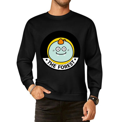 Front Patterned Long Sleeve TopNeutral BasicSeries