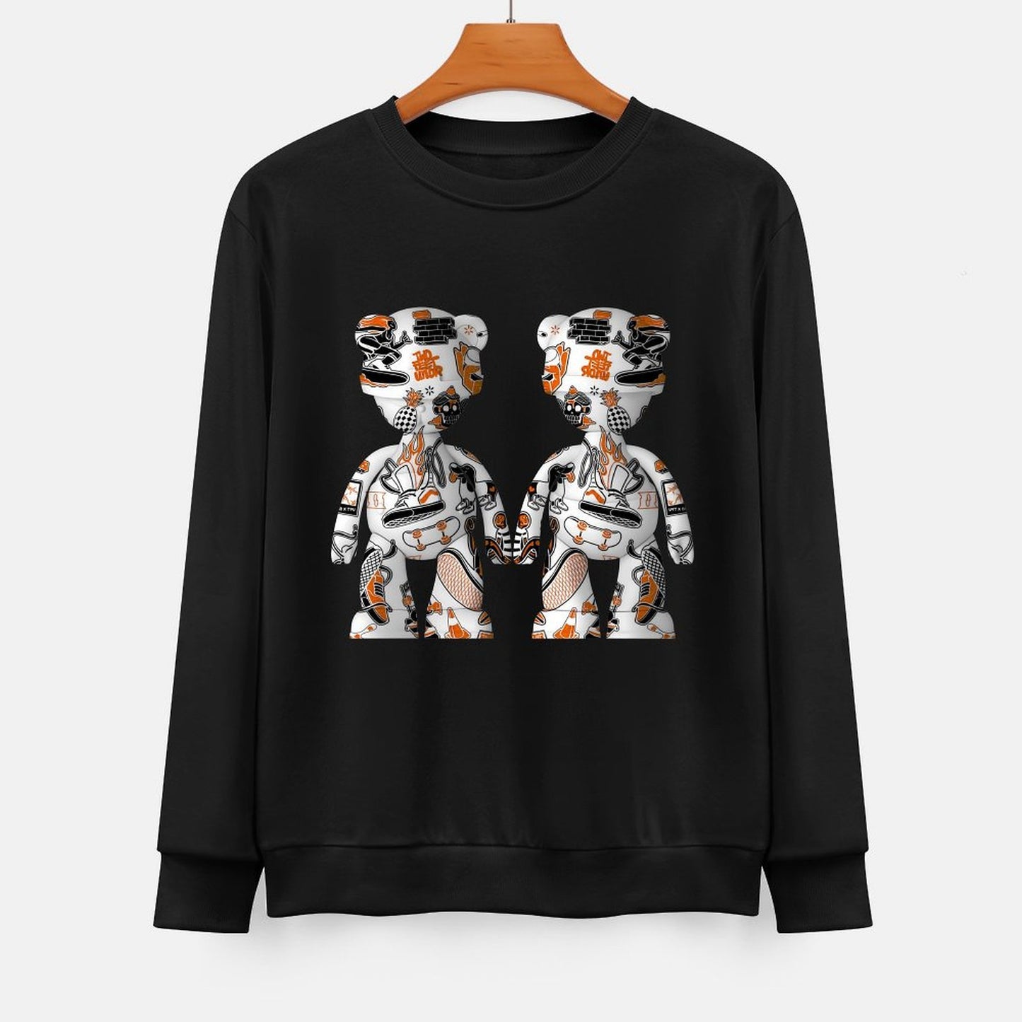 IPIB 250g Crew Neck Long Sleeve Sweatshirt Front GraphicCrew Neck Long Sleeve Sweatshirt6000085-3