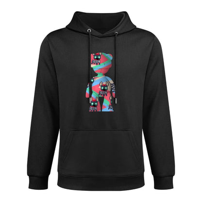 IPIB 250g Hooded Pocket Sweatshirt Front GraphicMen's Hooded  Sweatshirt6000124-4