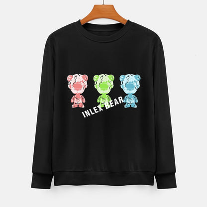 IPIB 250g Crew Neck Long Sleeve Sweatshirt Front GraphicCrew Neck Long Sleeve Sweatshirt6000050-1