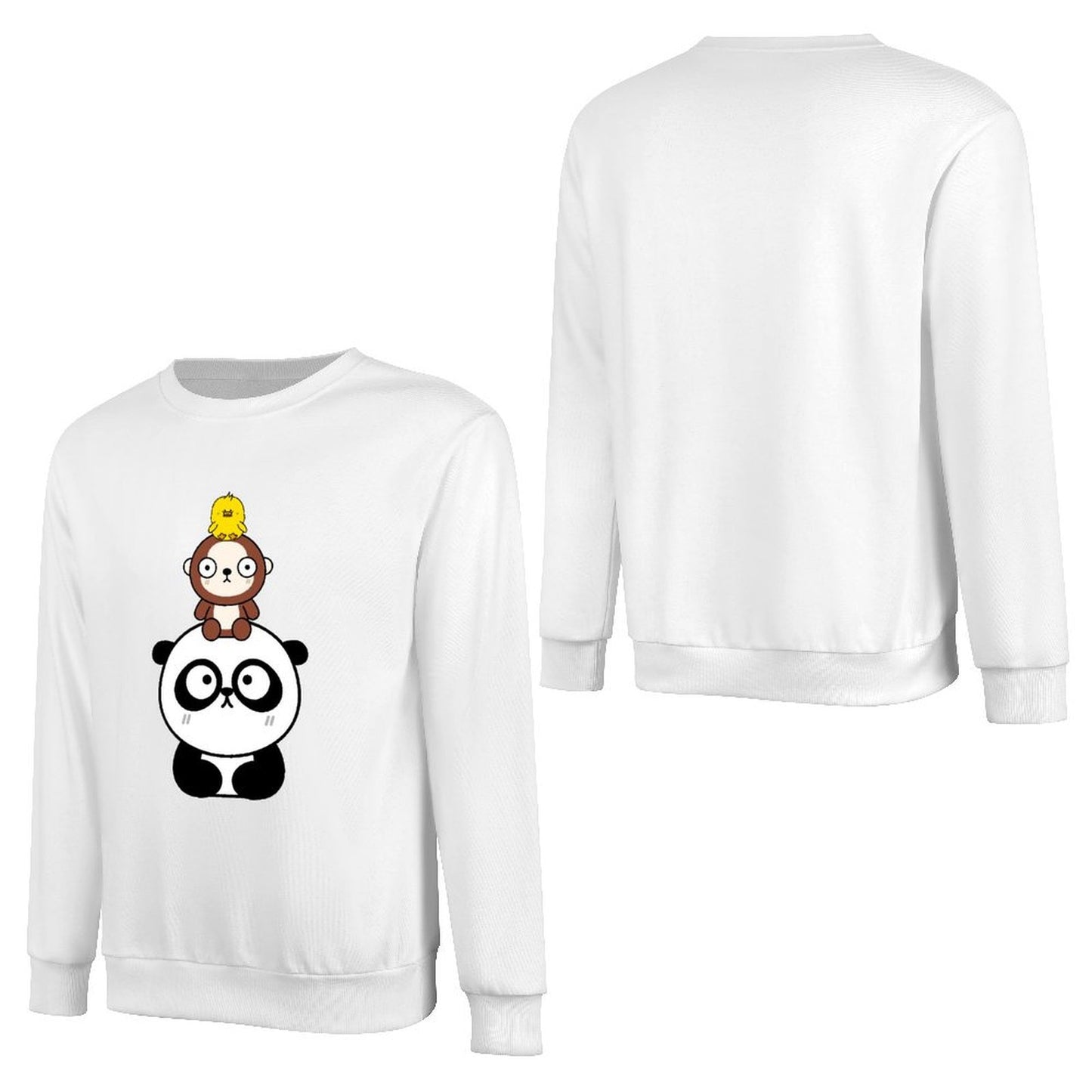 Front Patterned Long Sleeve TopCityStyle ActiveWear