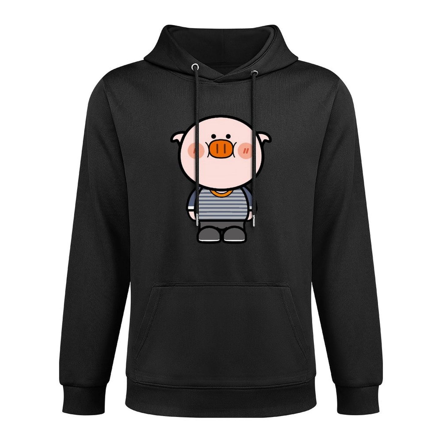 SoftLine Minimal Front Graphic Hoodies