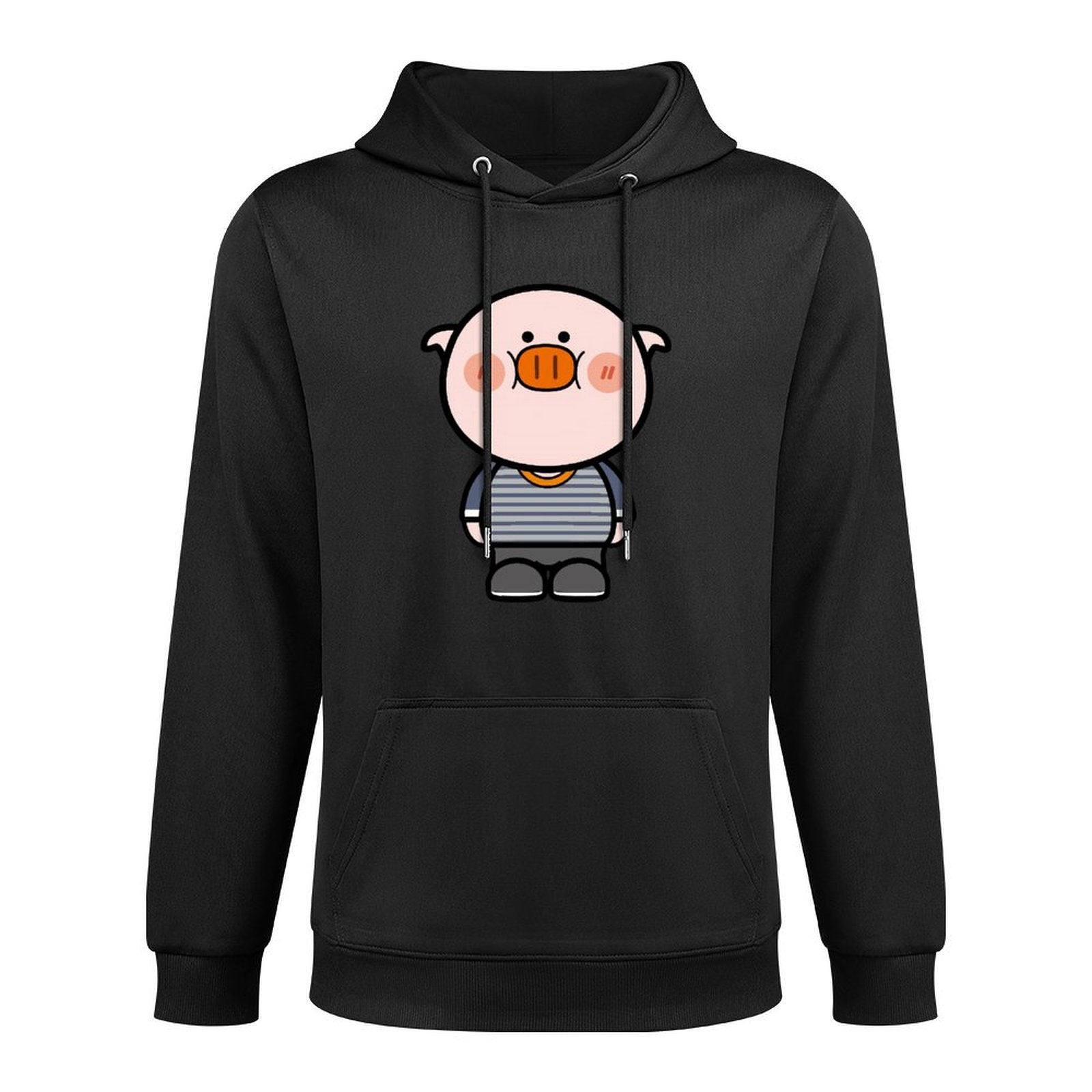 SoftLine Minimal Front Graphic Hoodies