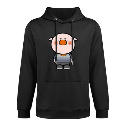 SoftLine Minimal Front Graphic Hoodies