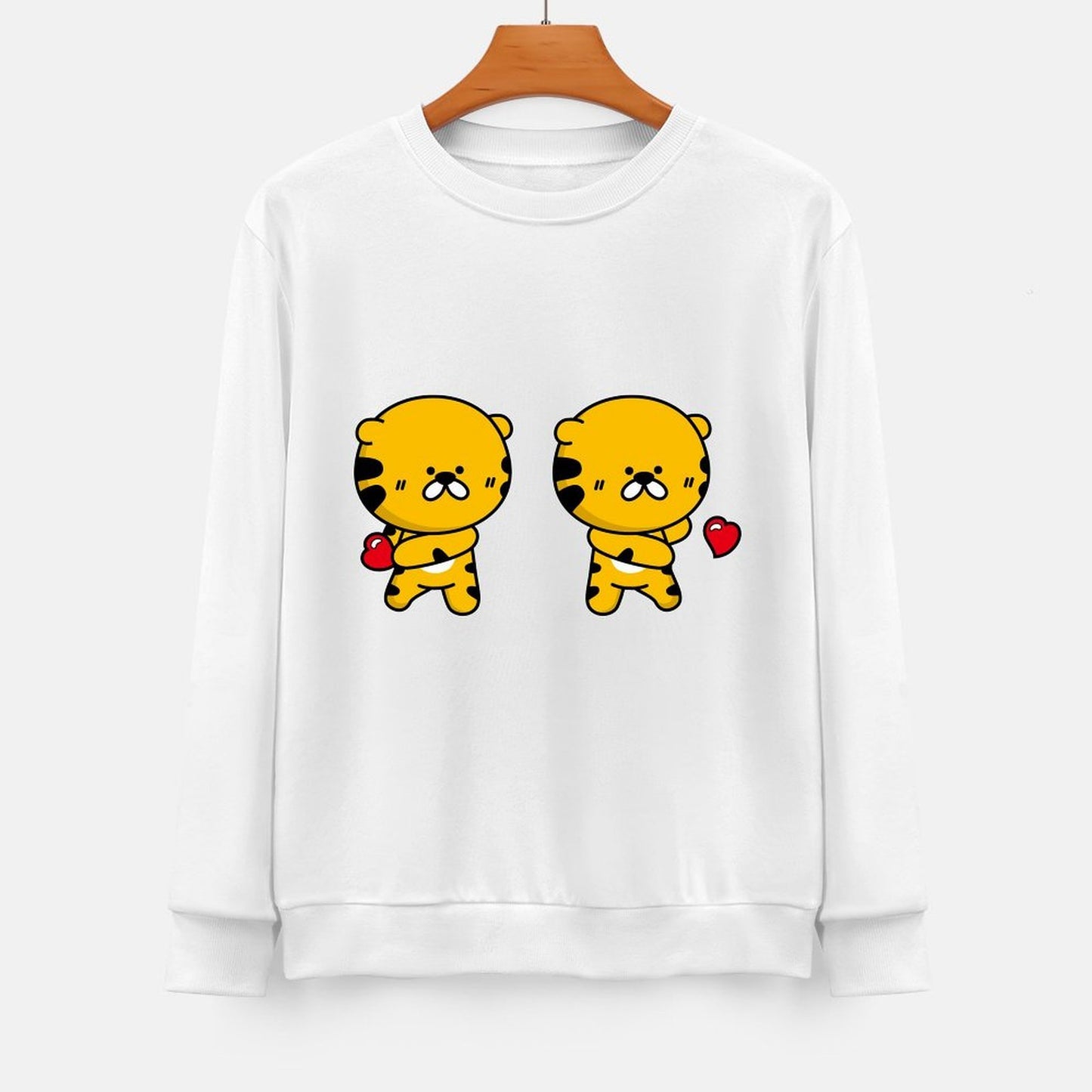 Front Patterned Long Sleeve TopTimelessStyle Heat-Transfer