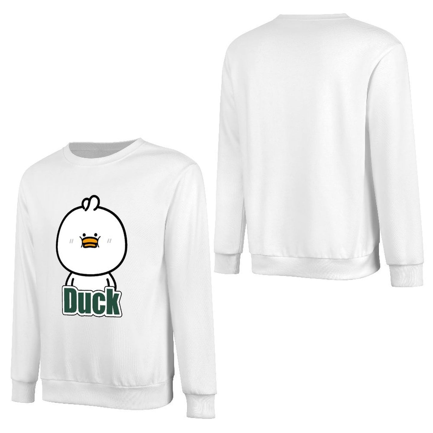 Front Patterned Long Sleeve TopStreetStyle Logo-Ready