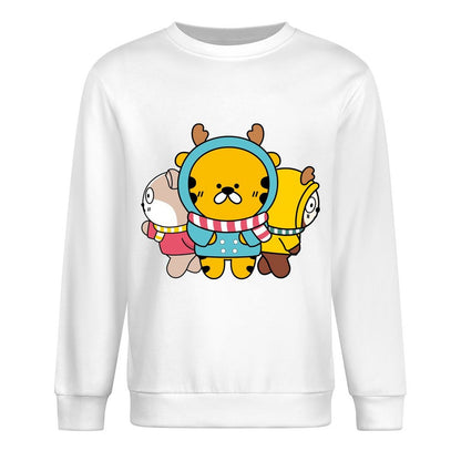 Front Patterned Long Sleeve TopEssentialFit Printed