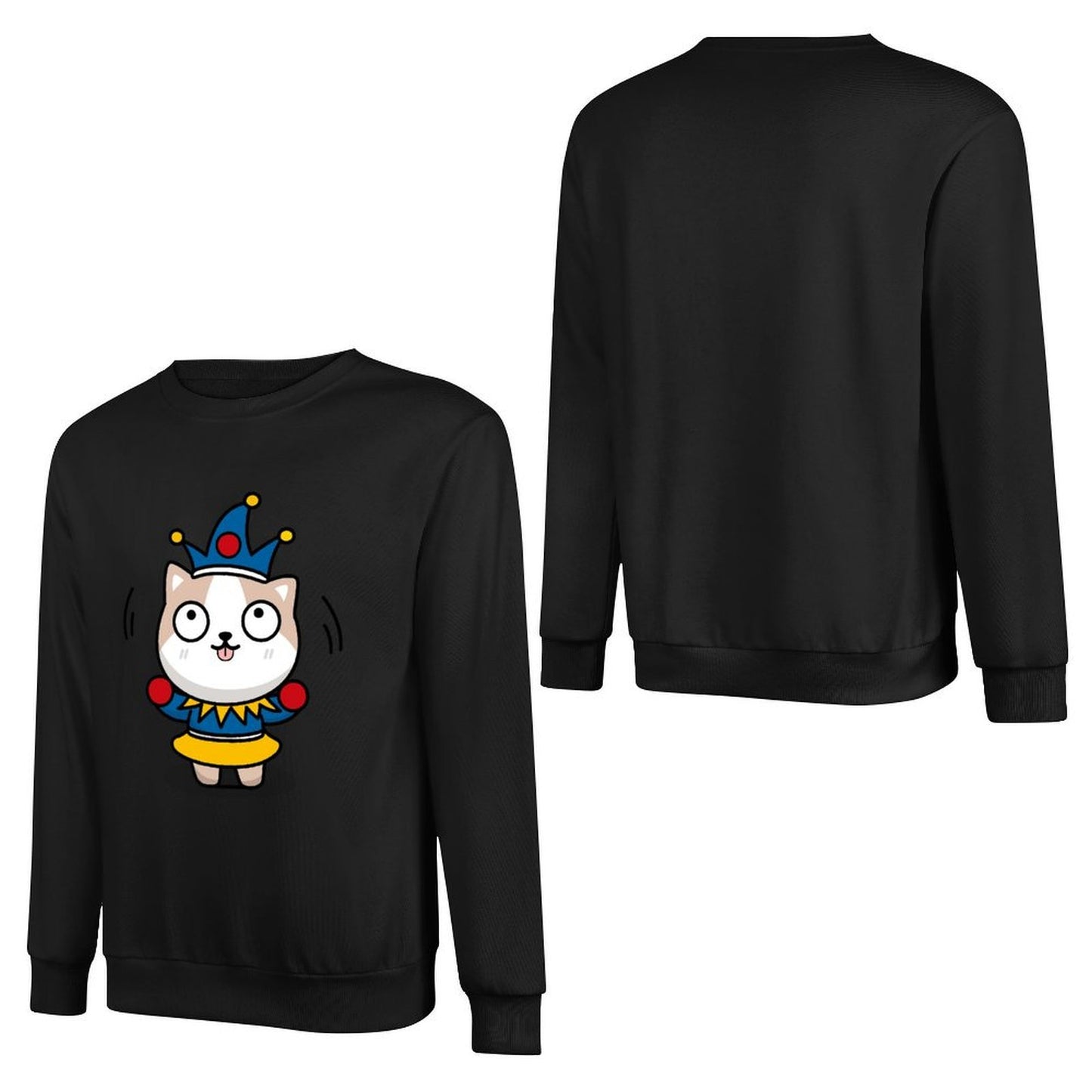 IPBR 250g Crew Neck Long Sleeve Sweatshirt Front GraphicCrew Neck Long Sleeve Sweatshirt4000114