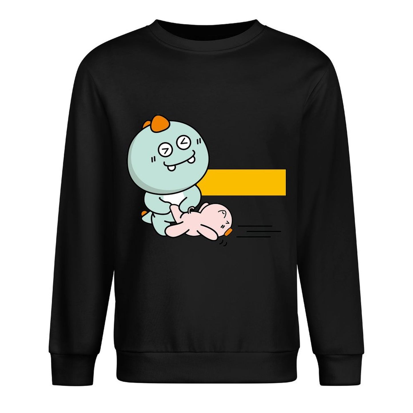 Front Patterned Long Sleeve TopSoftstyle Timeless