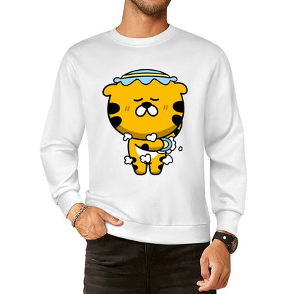 Front Patterned Long Sleeve TopStandard Essential