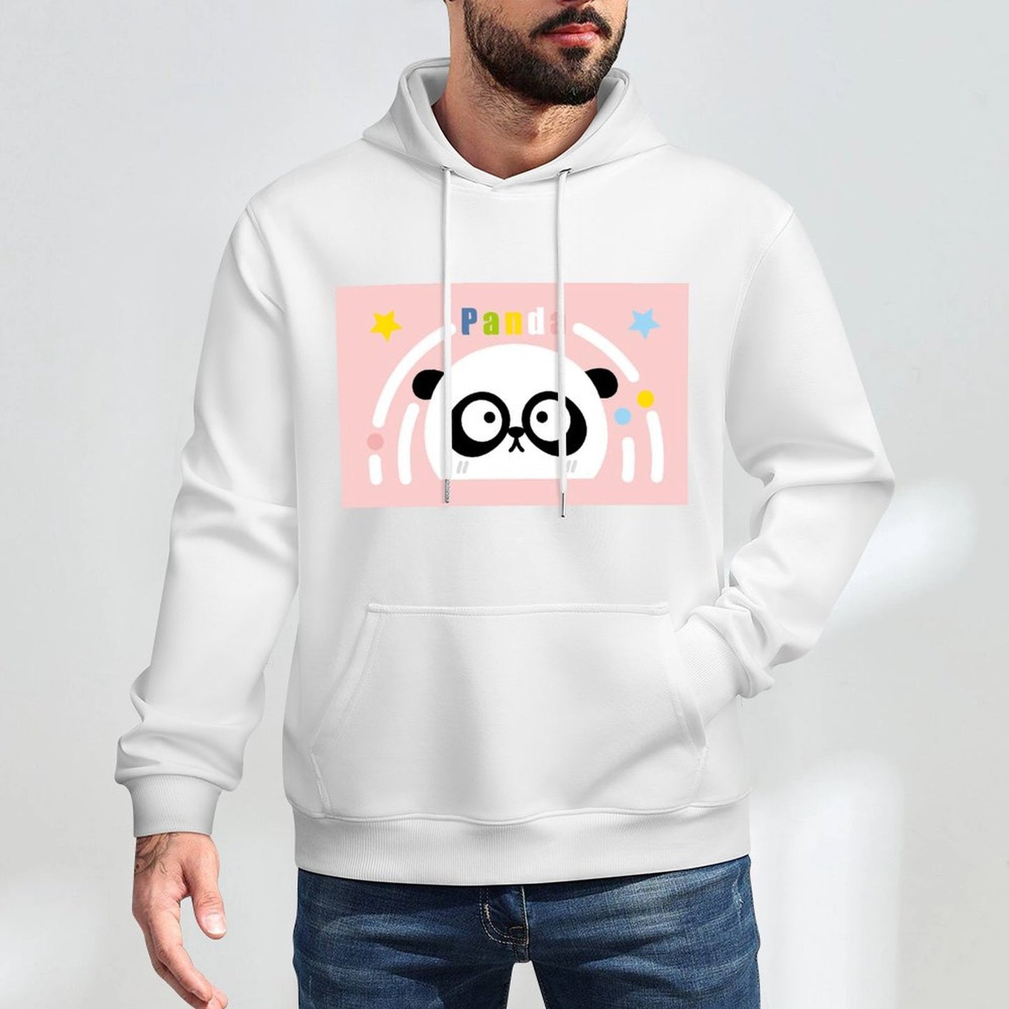 Sport Cotton Front Graphic Hoodies