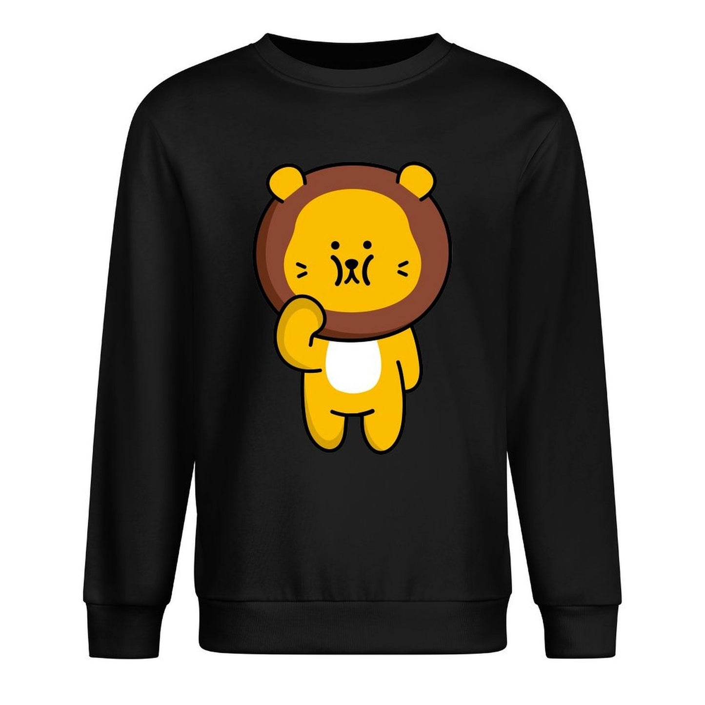 Front Patterned Long Sleeve TopBatch-Printed Original