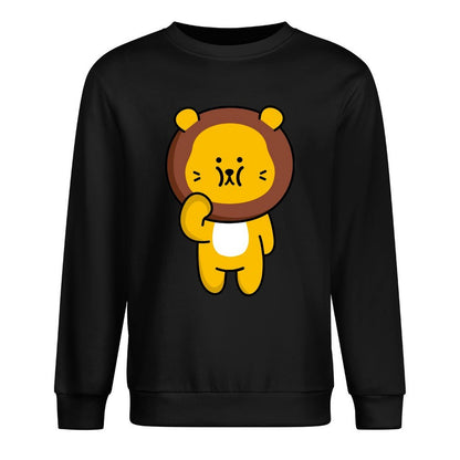 Front Patterned Long Sleeve TopBatch-Printed Original