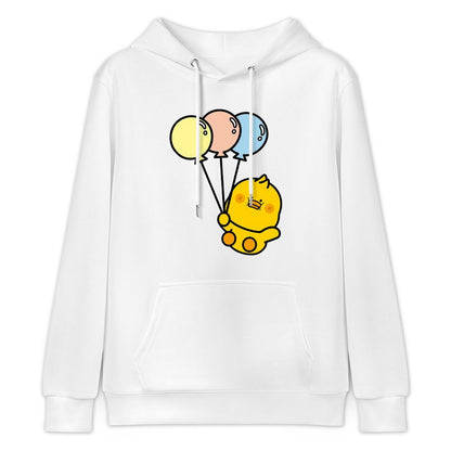 Long Lasting Active Front Graphic Hoodies