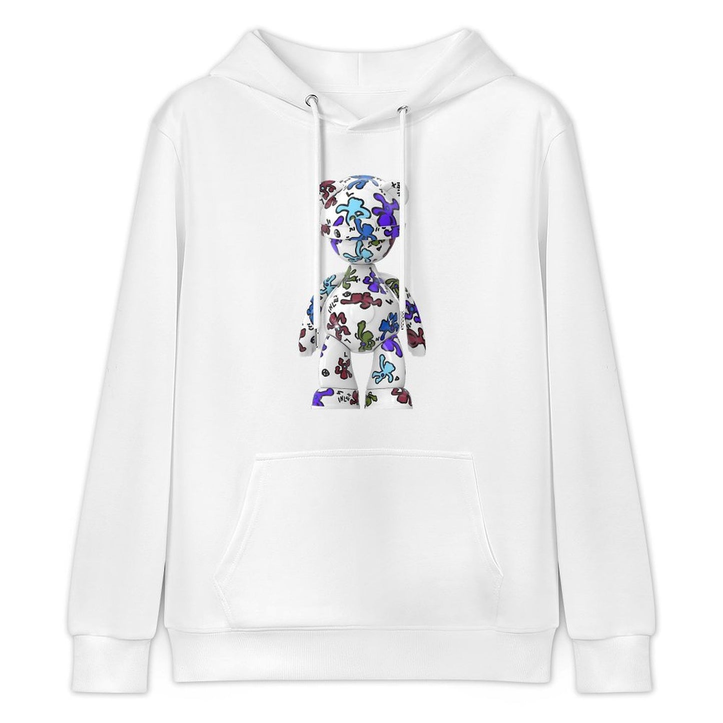 Hoodie Front PatternCotton Casual