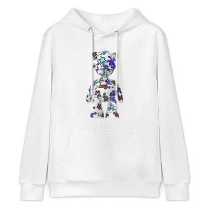 Hoodie Front PatternCotton Casual