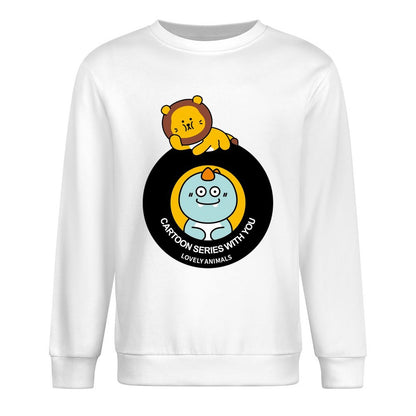 Front Patterned Long Sleeve TopLifestyleLine Logo-Ready