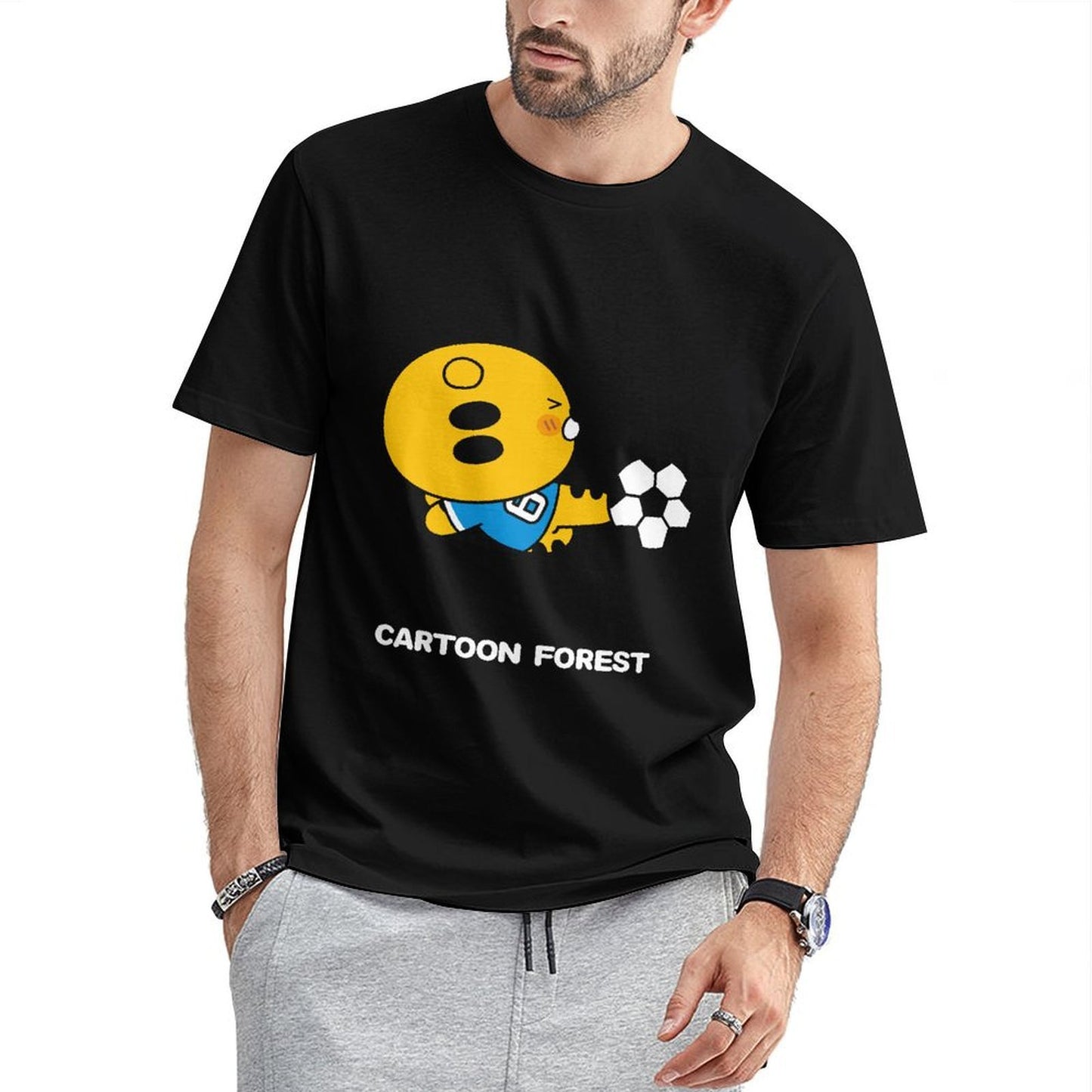 Chill Crewneck Front Graphic T-shirt