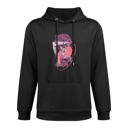 IPIB 250g Hooded Pocket Sweatshirt Front GraphicMen's Hooded  Sweatshirt6000019-3