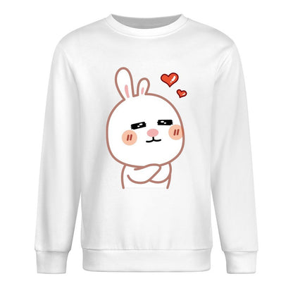 Front Patterned Long Sleeve TopWrinkle-Free Smooth Feel