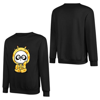 Front Patterned Long Sleeve TopDurable Eco-Conscious