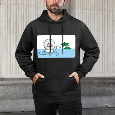 IPBR 250g Hooded Pocket Sweatshirt Front GraphicMen's Hooded  Sweatshirt4000749