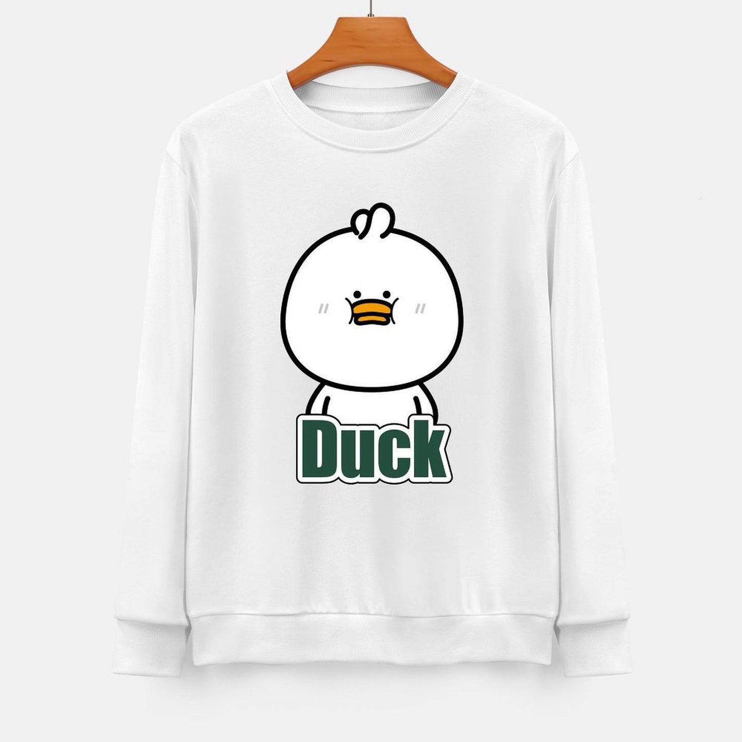 Front Patterned Long Sleeve TopStreetStyle Logo-Ready