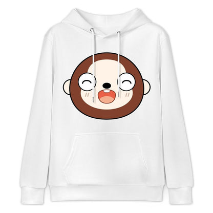 Strong Crew Neck Front Graphic Hoodies