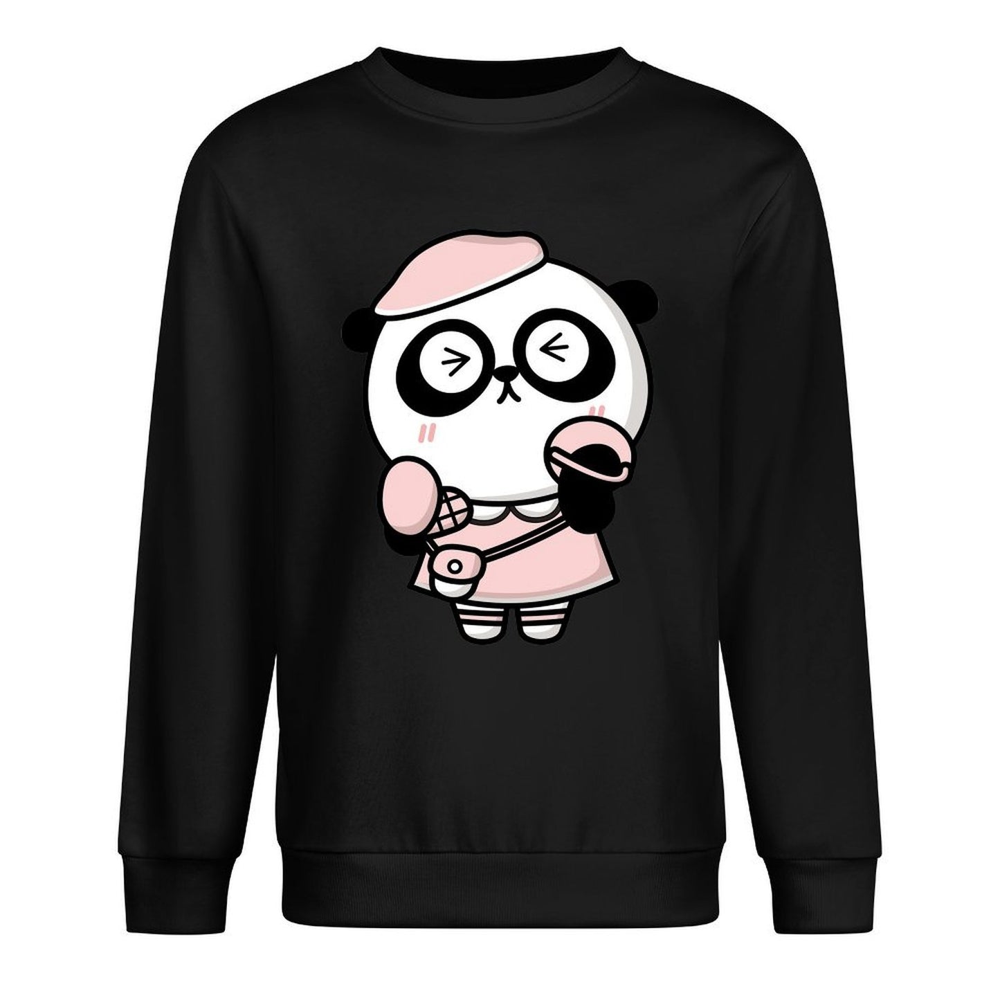 Front Patterned Long Sleeve TopEverydayWear TimelessComfort