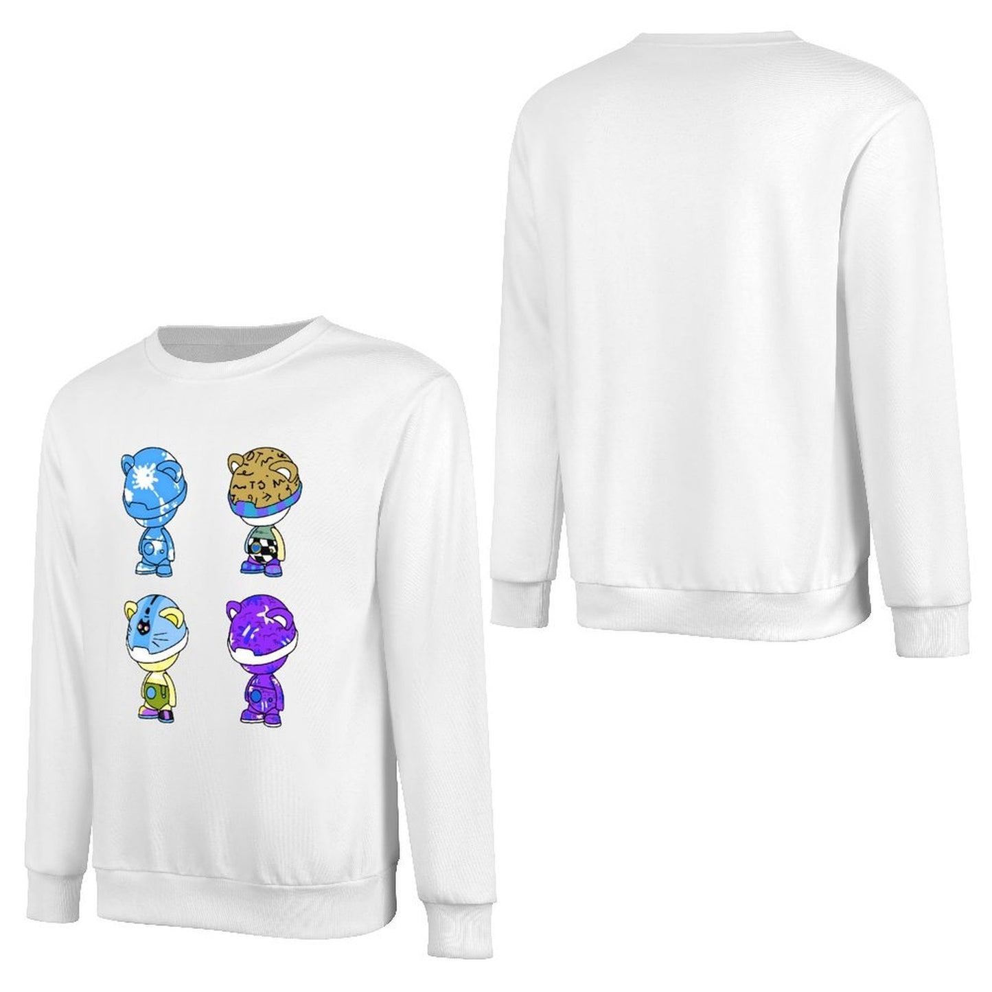 Long Sleeve With Front PatternFade-Resistant Daily