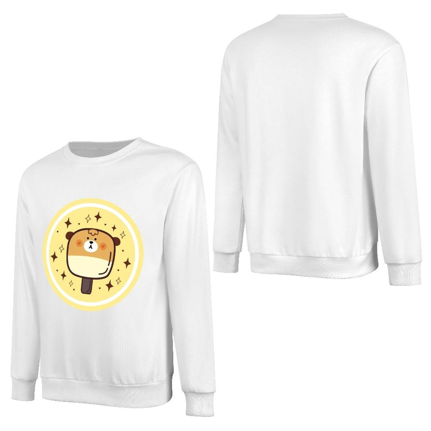 Front Patterned Long Sleeve TopEverydayTee Sport