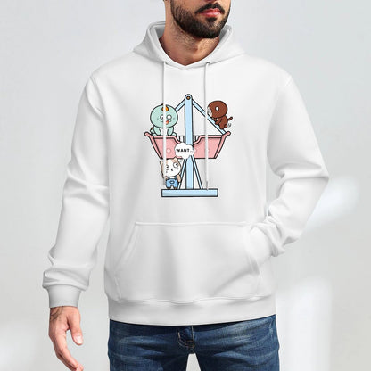 Front Graphic HoodiesPrinted ClassicFit