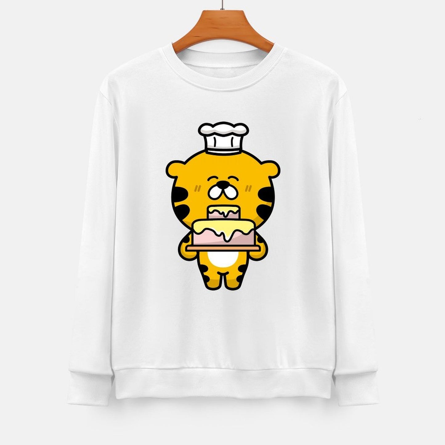 Front Patterned Long Sleeve TopEasyStyle Modern