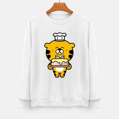 Front Patterned Long Sleeve TopEasyStyle Modern