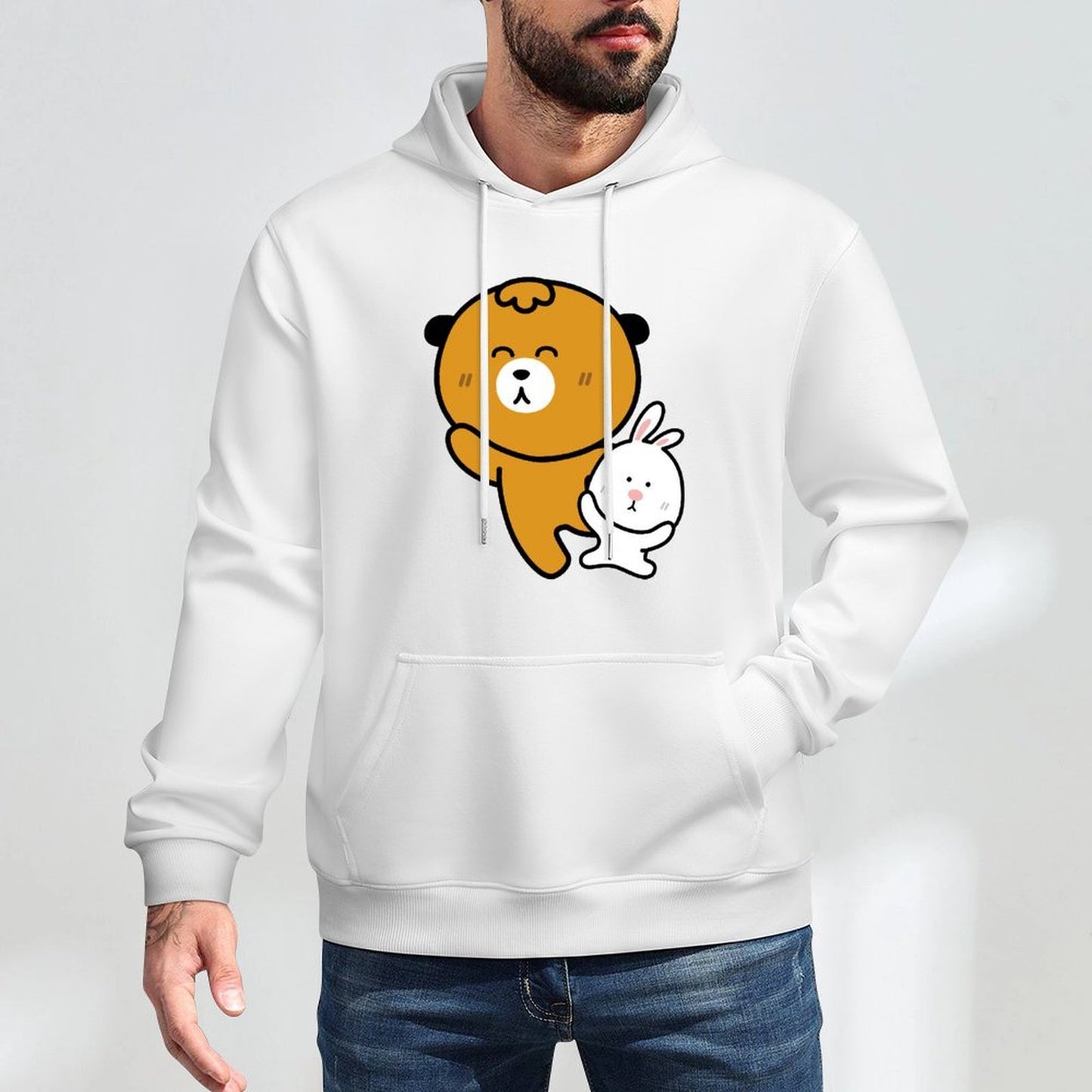 Shrink-Resistant AllDay Front Graphic Hoodies