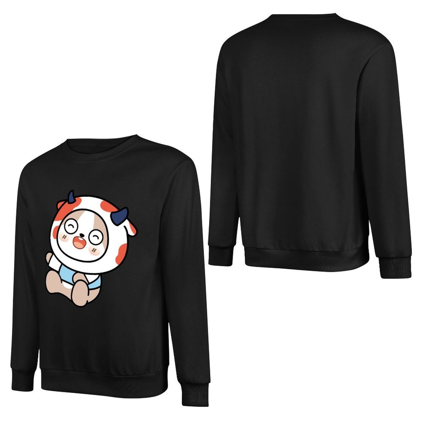 IPBR 250g Crew Neck Long Sleeve Sweatshirt Front GraphicCrew Neck Long Sleeve Sweatshirt4001326
