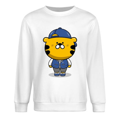 Front Patterned Long Sleeve TopClean Edges Breathable