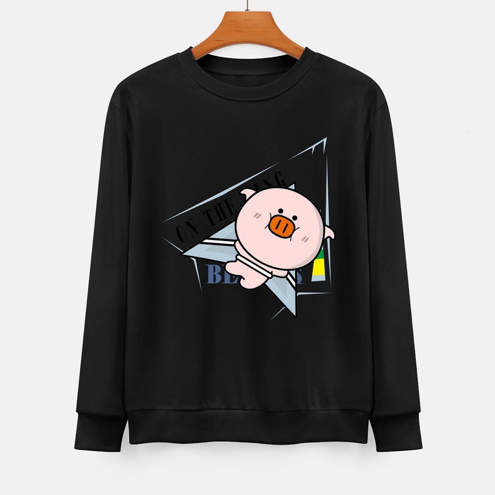  Front Patterned Long Sleeve TopCityStyle ActiveWear