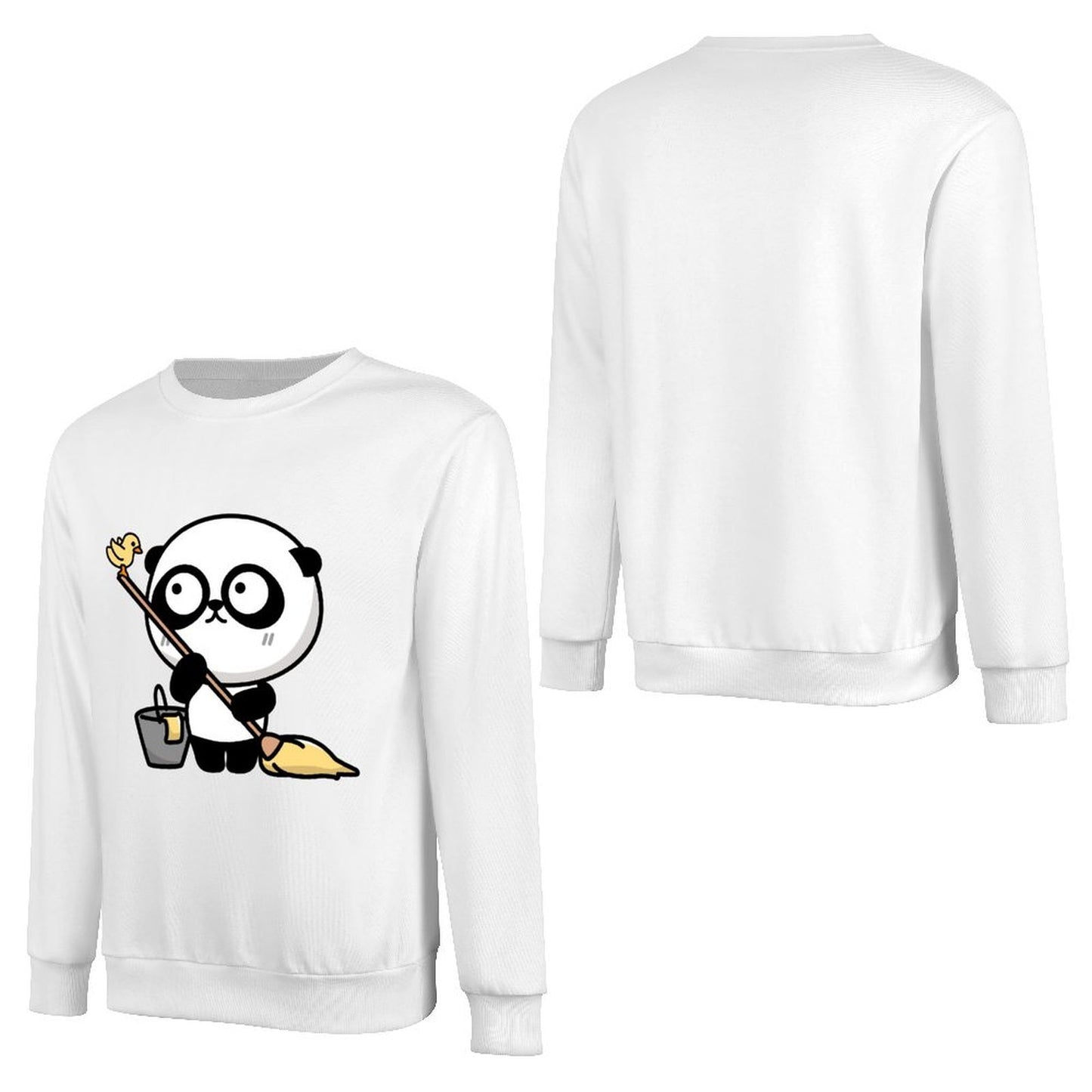 Front Patterned Long Sleeve TopDurable TimelessComfort