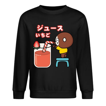 Front Patterned Long Sleeve TopClassicStyle Standard