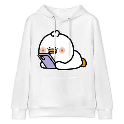 Refined Promotional Front Graphic Hoodies