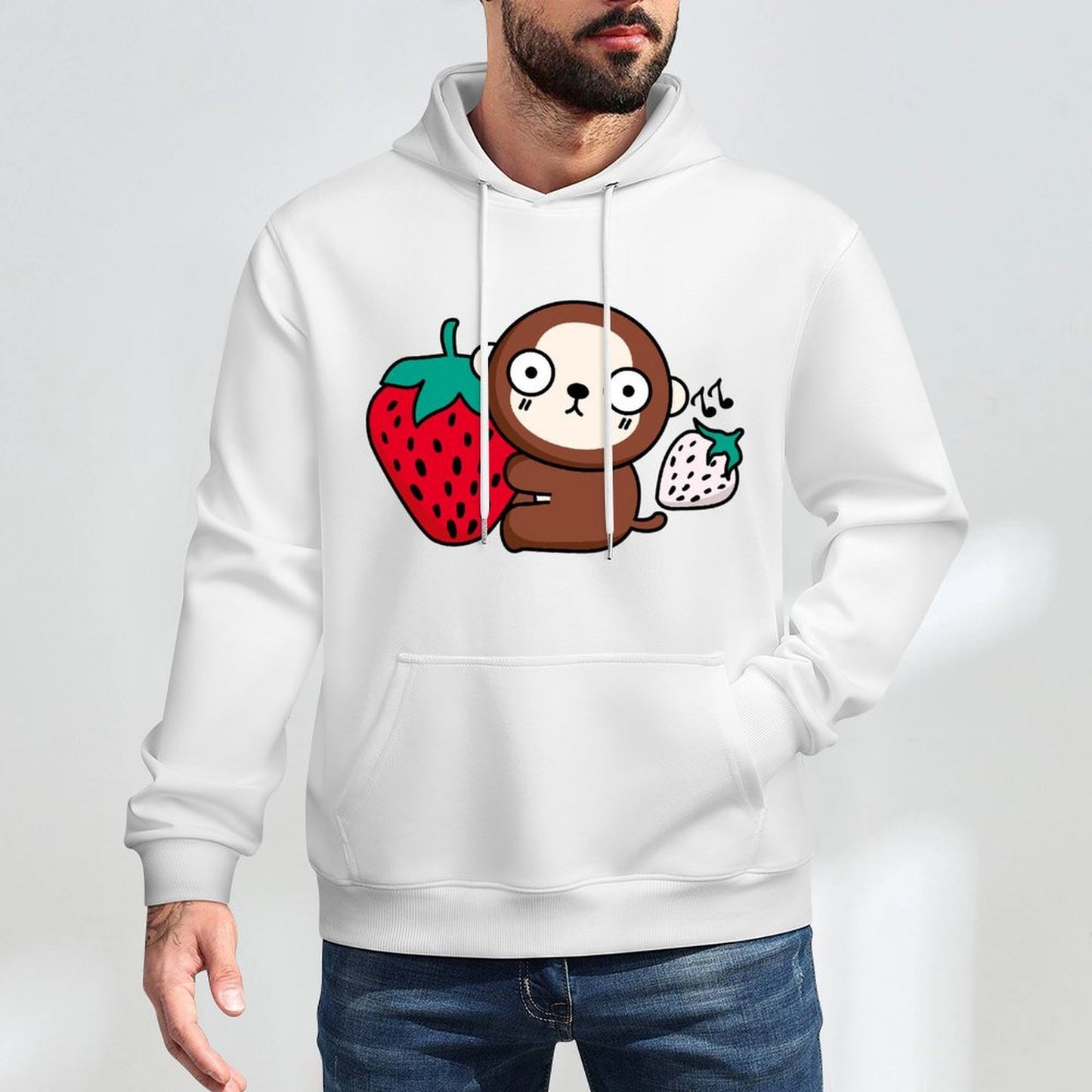 Vintage TrueStyle Front Graphic Hoodies